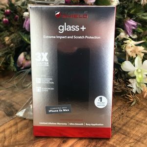 ⚠️iPHONE XS MAX / ZAGG SCREEN PROTECTOR